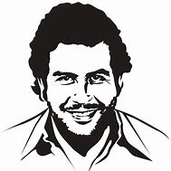 Image result for Pablo Escobar Silhouette