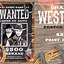 Image result for Free Printable Western Wanted Poster