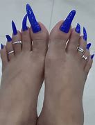 Image result for Long Foot Nails