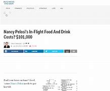 Image result for Pelosi Bar Bill On Flight