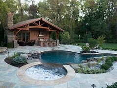 Image result for Rustic Pool Cabana