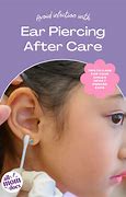 Image result for Ear-Piercing Care
