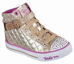 Image result for Skechers Girl's Twinkle Toes: Glitzy Glam - Shimmer Diva Boots, Black, 11.0