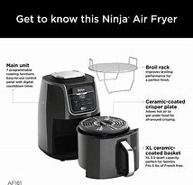 Image result for Ninja Air Fryer Max XL Grey - Ninja - Fryers - 5.5 Qt - Grey