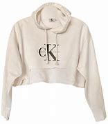 Image result for Calvin Klein Cropped Sweatshirt