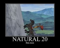 Image result for Dungeons and Dragons Natural 1 Meme