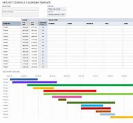 Image result for Project Management Schedule Word