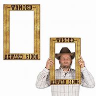 Image result for Wild West Wanted Sign Frame