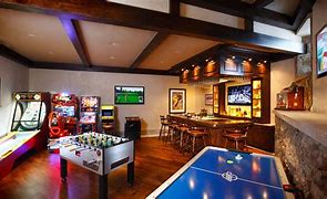 Image result for Small Game Room Bar