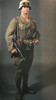 Image result for WW2 German Soldiers Mp40