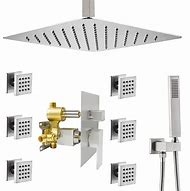 Image result for Shower Head System with Jets
