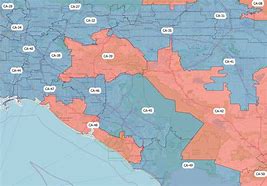 Image result for CA Voting Districts Map