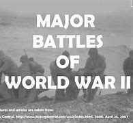 Image result for Major Battles of WW2