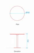 Image result for Cafe Table and Chairs Dimensions