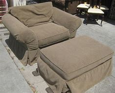 Image result for Oversized Chair and Ottoman