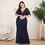 Image result for Beaded Gowns for Plus Size
