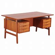 Image result for Old Teak Furniture Scandinavian Desk