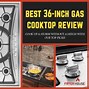 Image result for Top Rated 36 Gas Cooktop