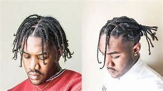 Image result for Two Box Braids for Men