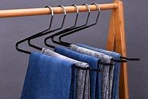 Image result for Hanger with Clips for Heavy Garments