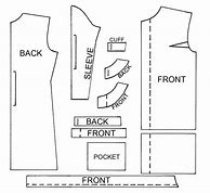 Image result for Simple Jacket Pattern