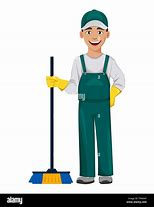 Image result for Cartoon Guy Cleaning