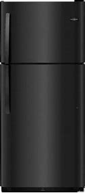 Image result for Frigidaire Black Top Mount Refrigerator