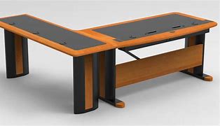 Image result for L-shaped Sit-Stand Desk