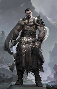 Image result for Male Warrior Character Concept Art