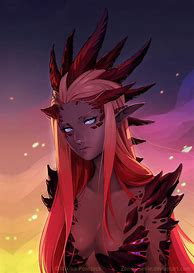 Image result for Anime Dragon Queen