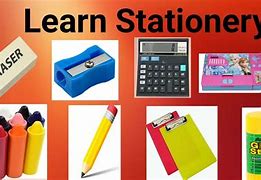 Image result for Stationery Name for Kid