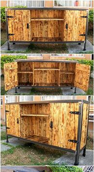 Image result for Reclaimed Pallet Wood Furniture