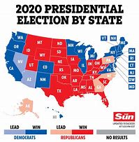 Image result for Associated Press Election Results Map