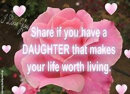 Image result for Lucky Daughter Quotes