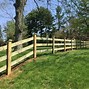 Image result for Post and 3 Rail Fence