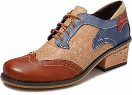 Image result for Ladies Oxfords Shoes Lace Up