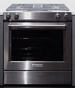Image result for Slide in Gas Range with Downdraft Exhaust