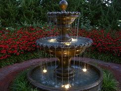Image result for Decorative Garden Fountains