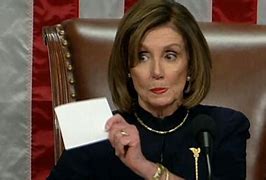 Image result for The Impeachment Pen Pelosi Handed Out