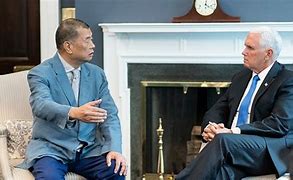 Image result for Jimmy Lai Mike Pence