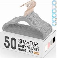 Image result for Velvet Baby Hangers