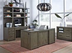 Image result for Desk Credenza Home Office Furniture