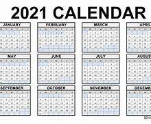 Image result for 4 Month Calendar 2021