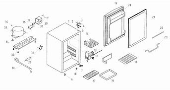 Image result for Midea Upright Freezer Replacement Parts
