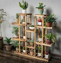 Image result for DIY Wooden Plant Stands Indoor