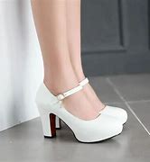 Image result for White High Heel Shoes