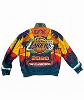 Image result for Lakers Jacket NBA Finals