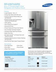 Image result for Samsung Refrigerator RF4287HARS Manual