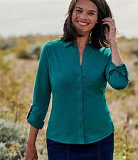 Image result for Teal Shirt Women's