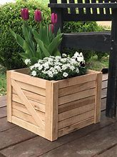 Image result for Wooden Flower Planter Boxes